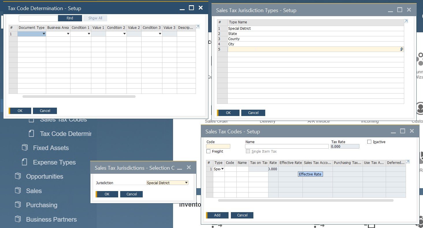 SAP B1 Business Partner Master Data