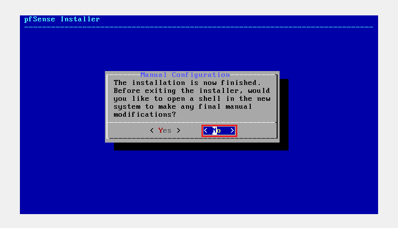 Install pfSense 2.6.0 Firewall