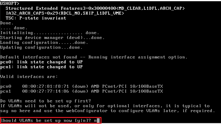 Install pfSense 2.6.0 Firewall