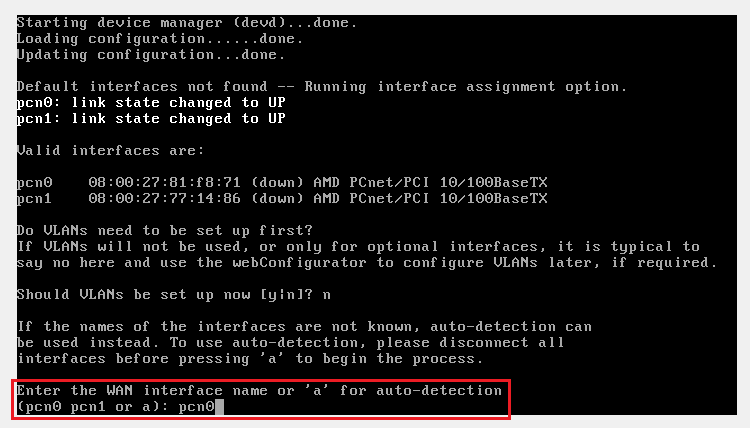 Install pfSense 2.6.0 Firewall