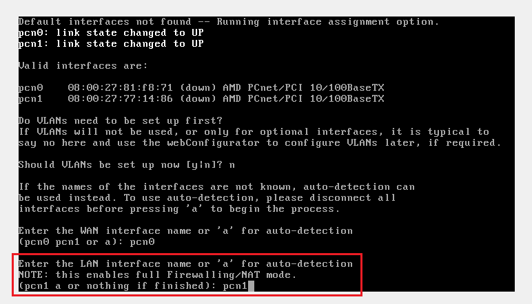 Install pfSense 2.6.0 Firewall