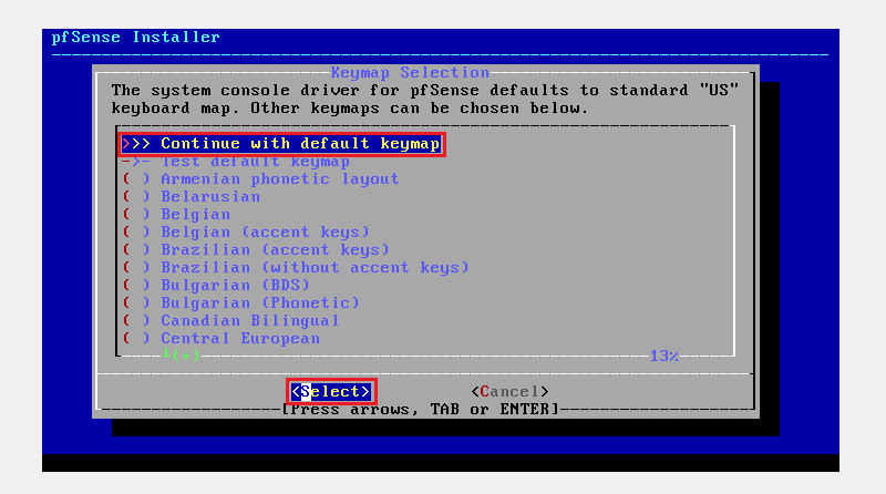 Install pfSense 2.6.0 Firewall
