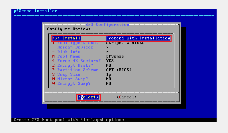 Install pfSense 2.6.0 Firewall